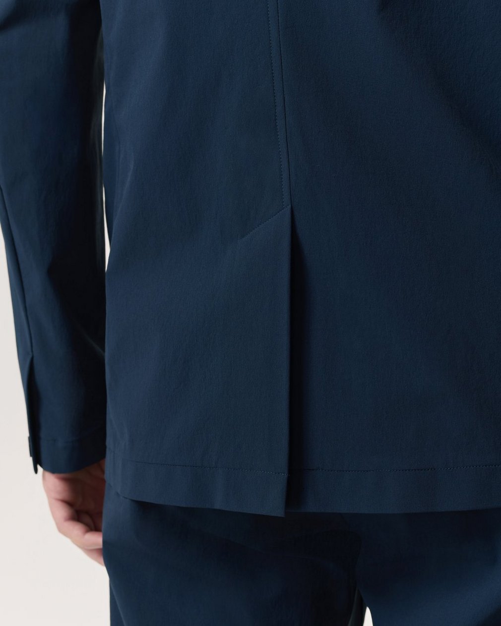 Butler Stretch Nylon Blazer Navy - Image 6