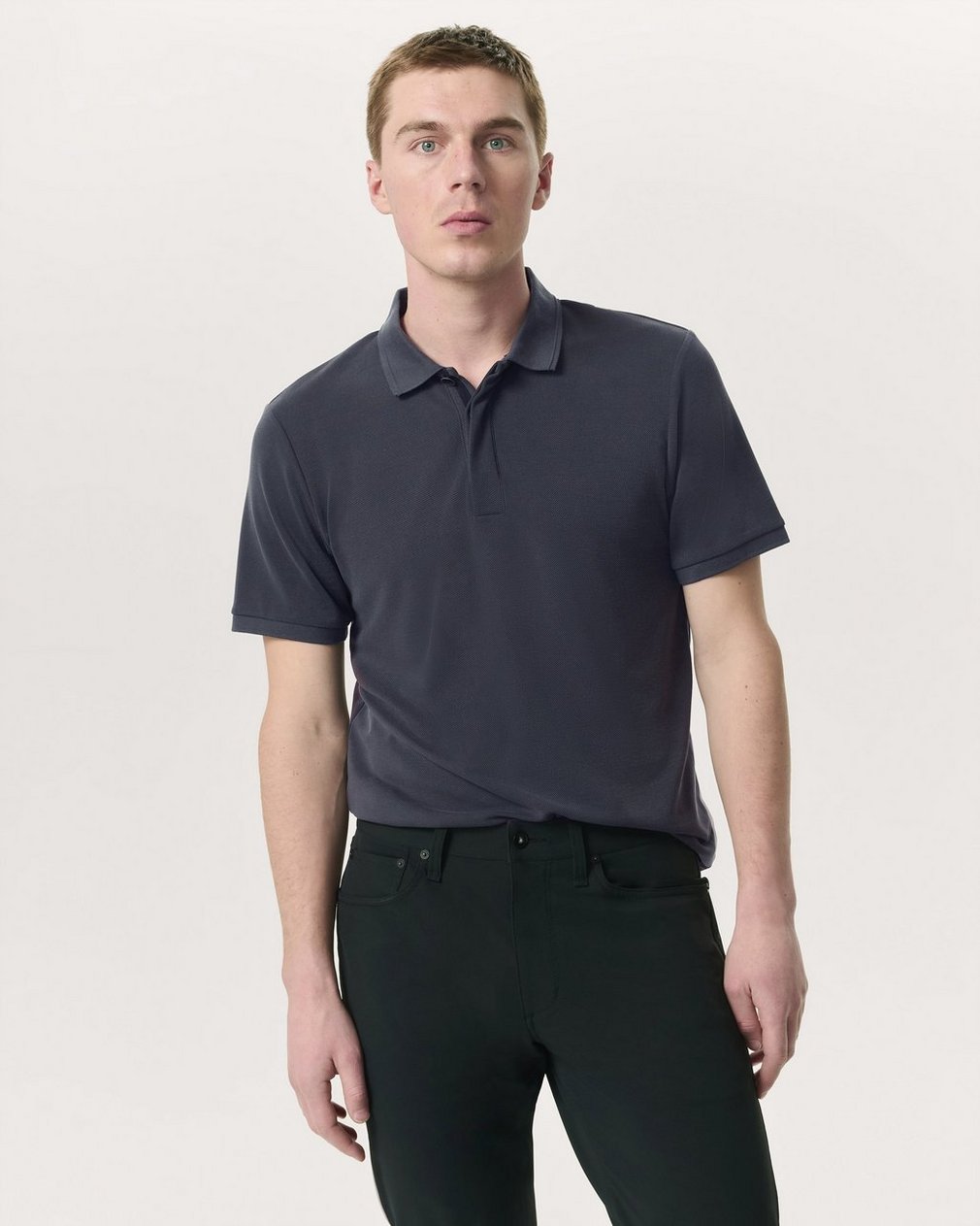 Tech Stretch Piqu?? Polo Salute