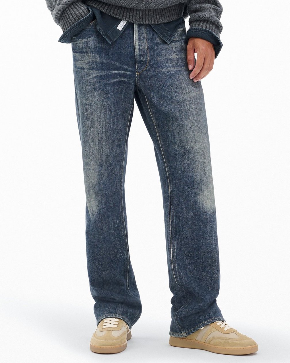 COLLEGIUM for rag & bone Pillar Court III Sand Suede - Image 2
