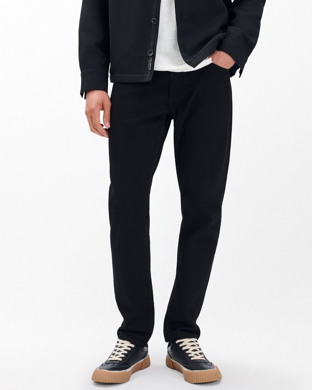 Jones Leather Sneakers Black - Image 2