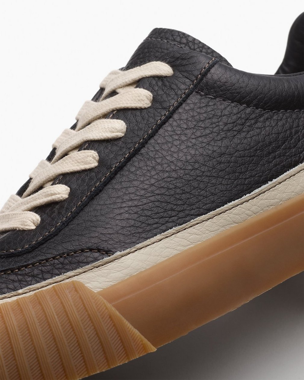 Jones Leather Sneakers Black - Image 6