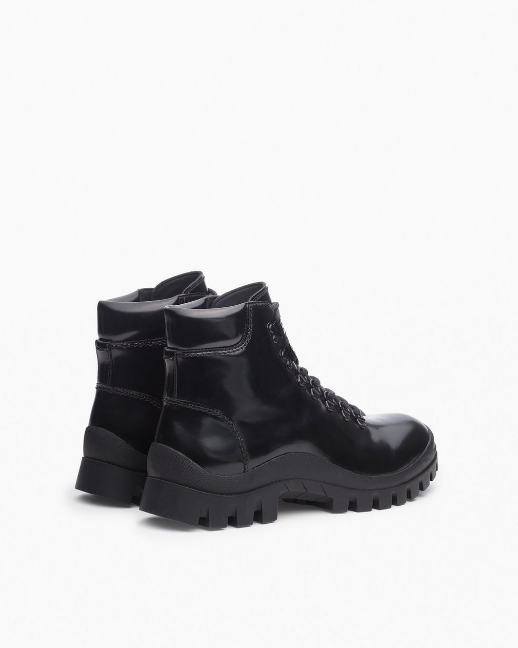 Stanton Leather Hiking Boots Black - Image 3
