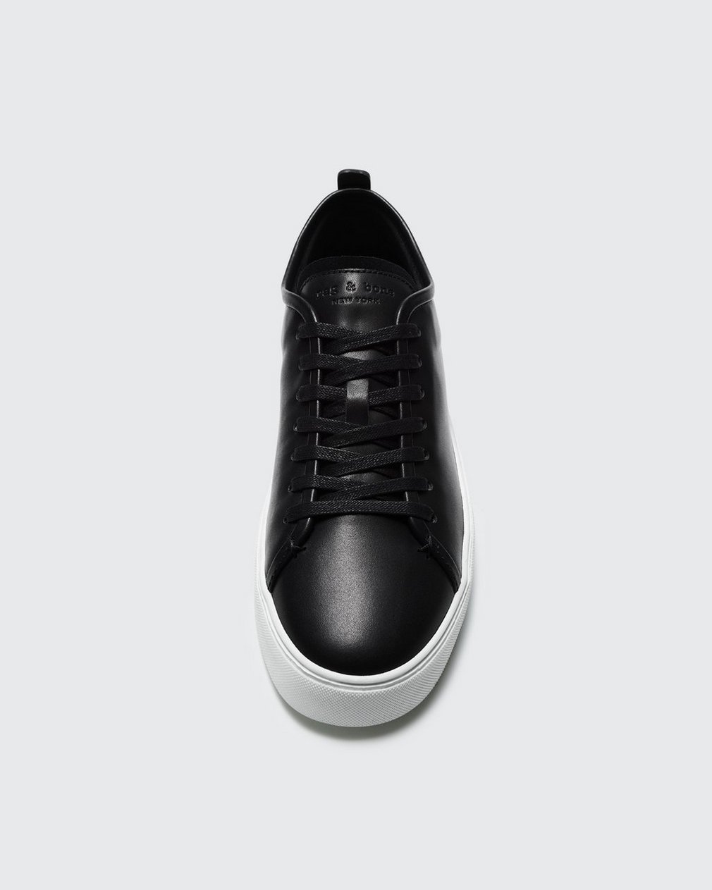 Perry Leather Sneaker Black - Image 3