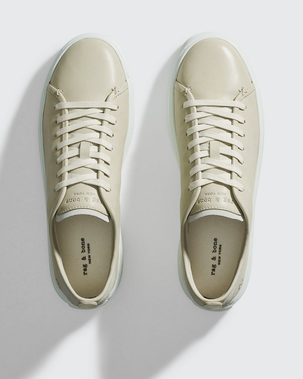 Perry Leather Sneaker Bone White - Image 5