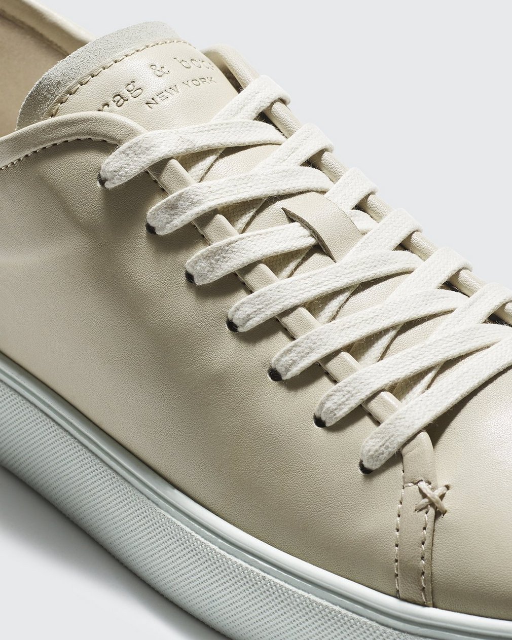 Perry Leather Sneaker Bone White - Image 6