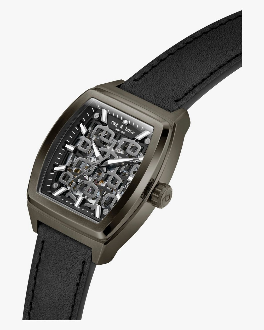 Mercer Automatic Watch, 41mm Black Denim - Image 4