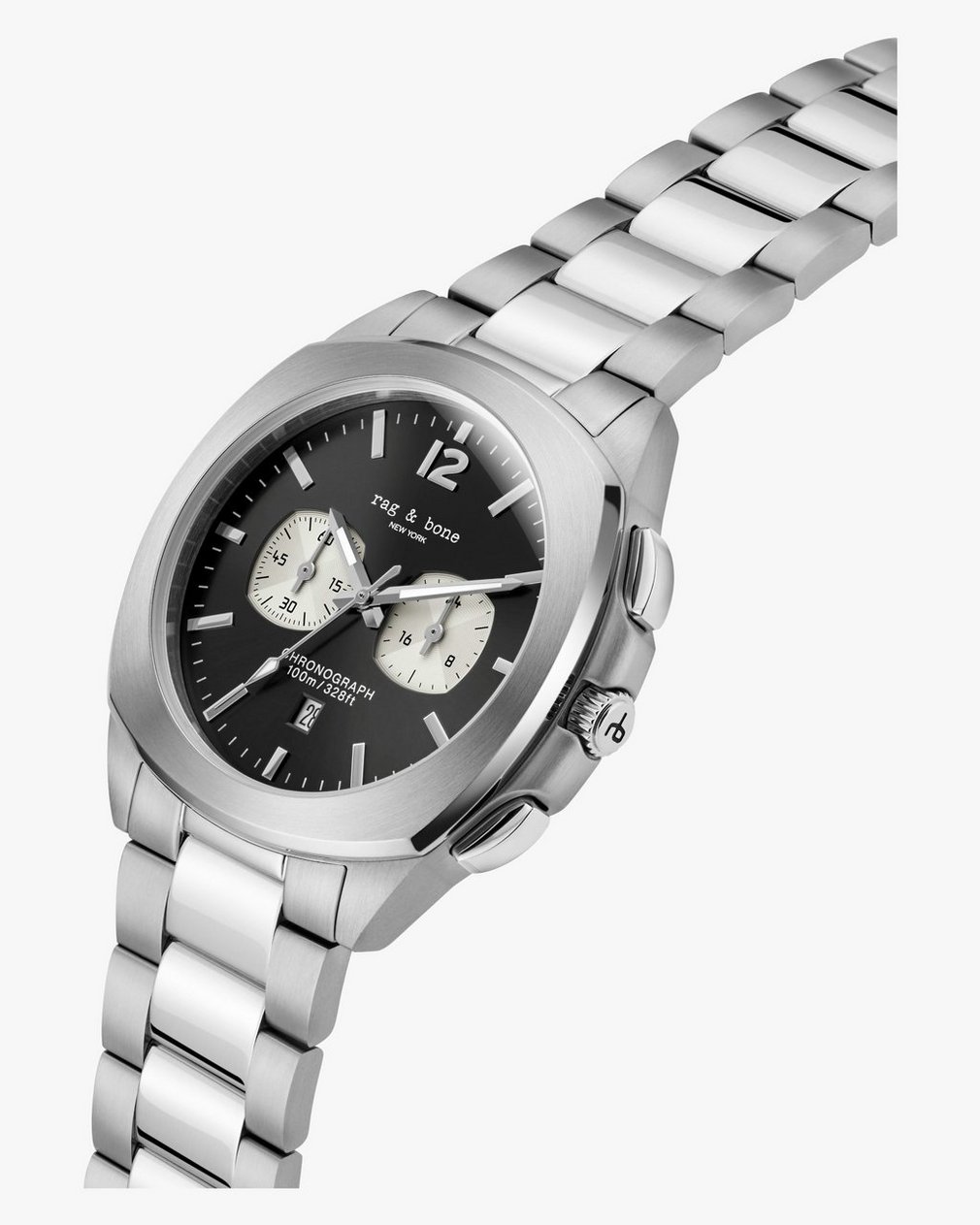 Bleeker Chronograph Bracelet Watch, 42mm Silver - Image 4