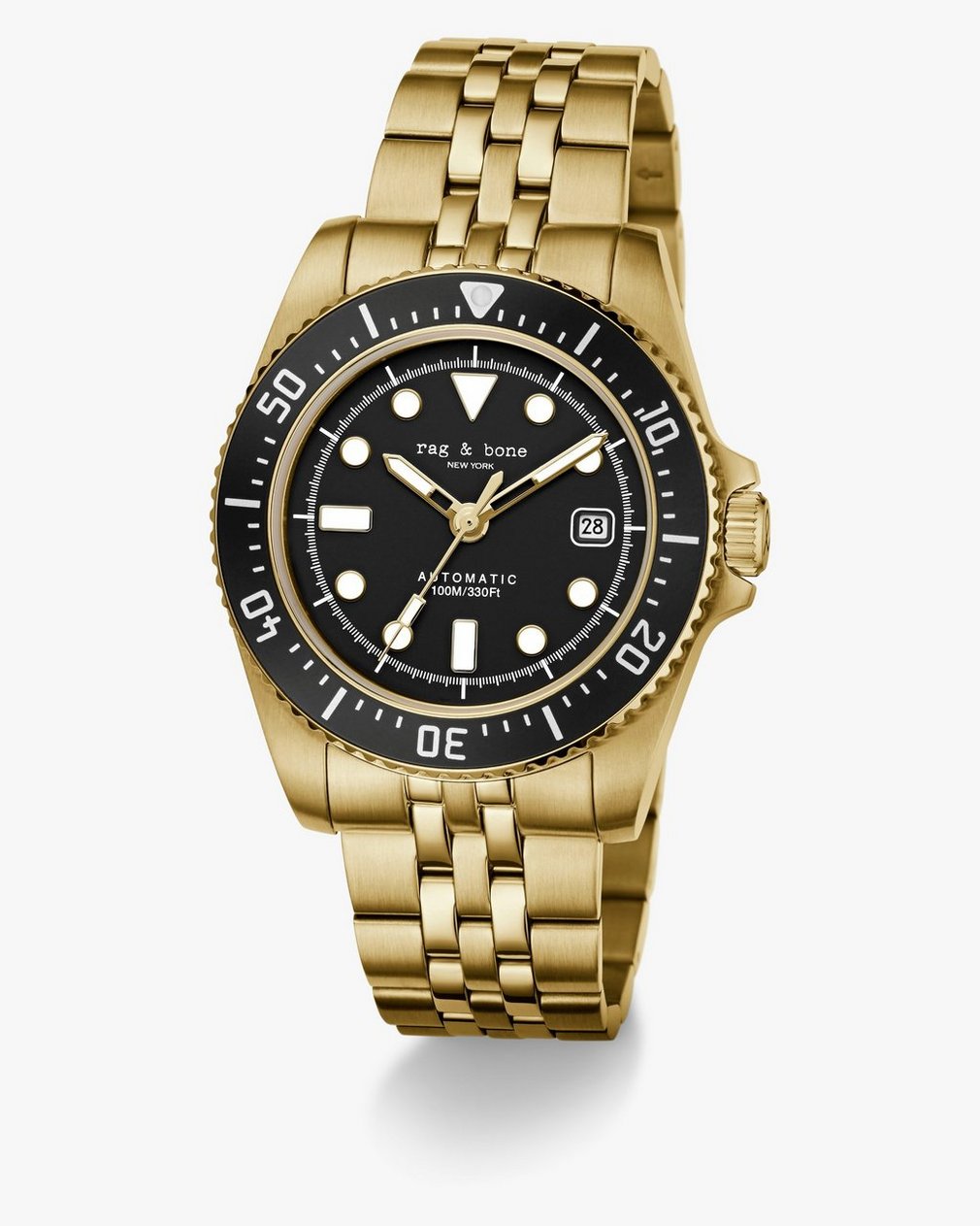 Rowan Automatic Bracelet Watch, 42mm Gold - Image 3