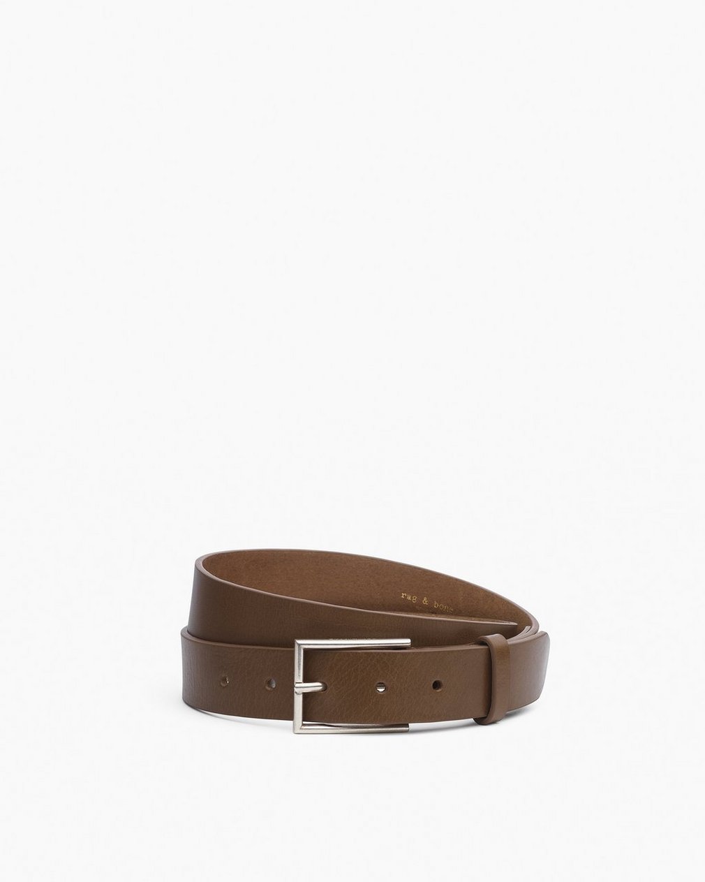 Parker Leather Belt Olive