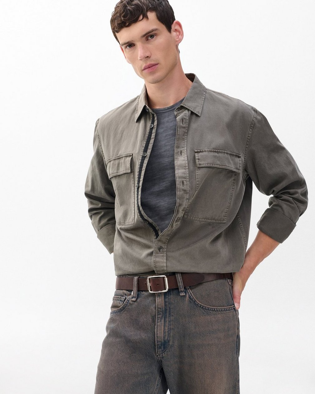 Evan Leather Belt Dark Espresso - Image 2