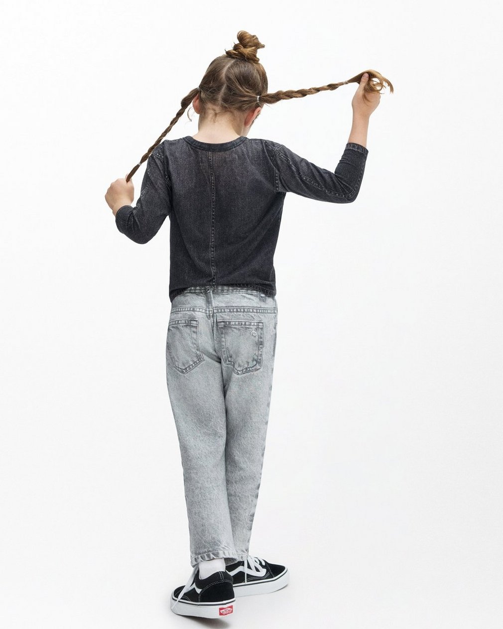 Mini Miramar Long-Sleeve T Shirt Faded Black - Image 2