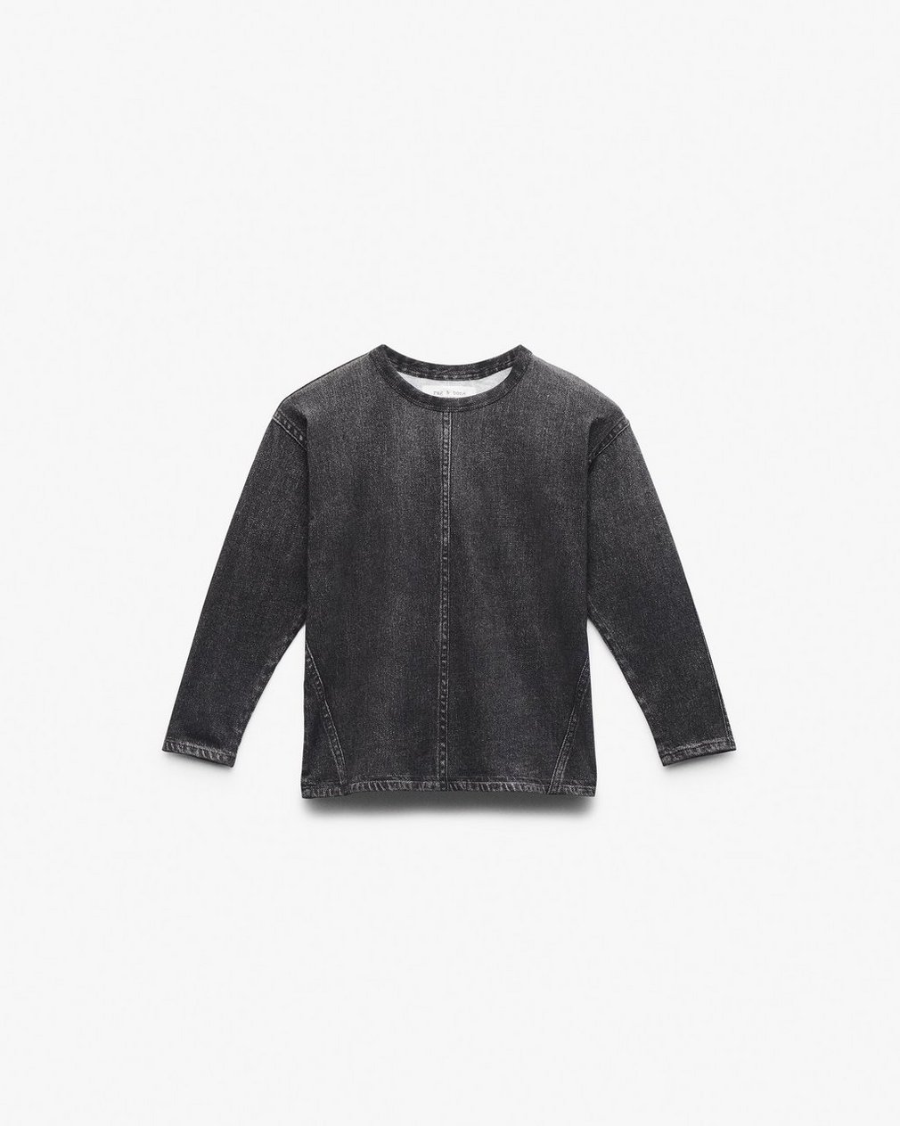 Mini Miramar Long-Sleeve T Shirt Faded Black - Image 3