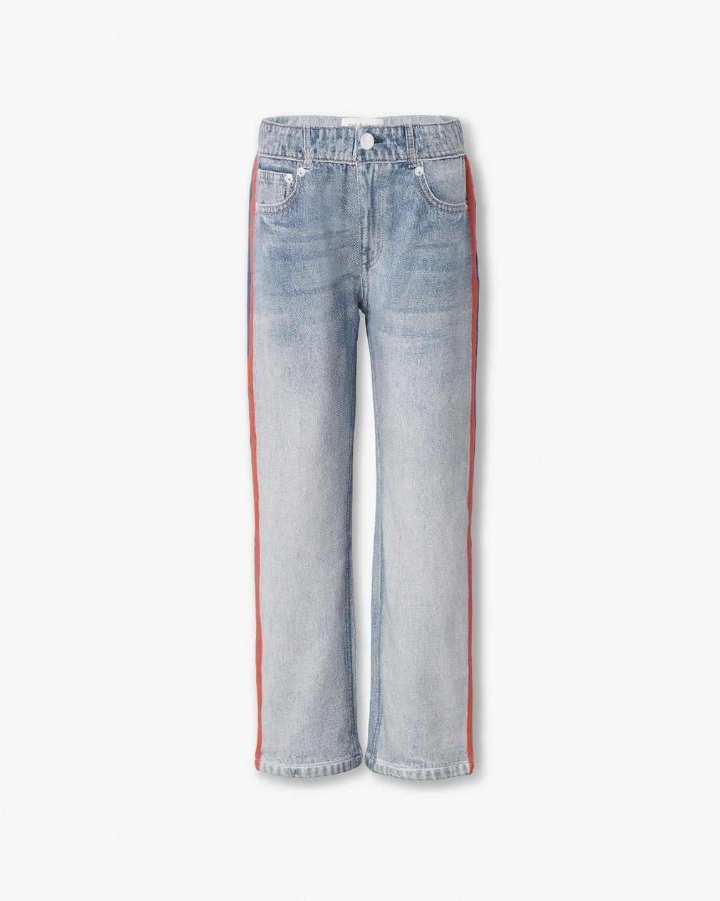 Mini Miramar Track Pants Coney with Blue & Red Stripe - Image 3