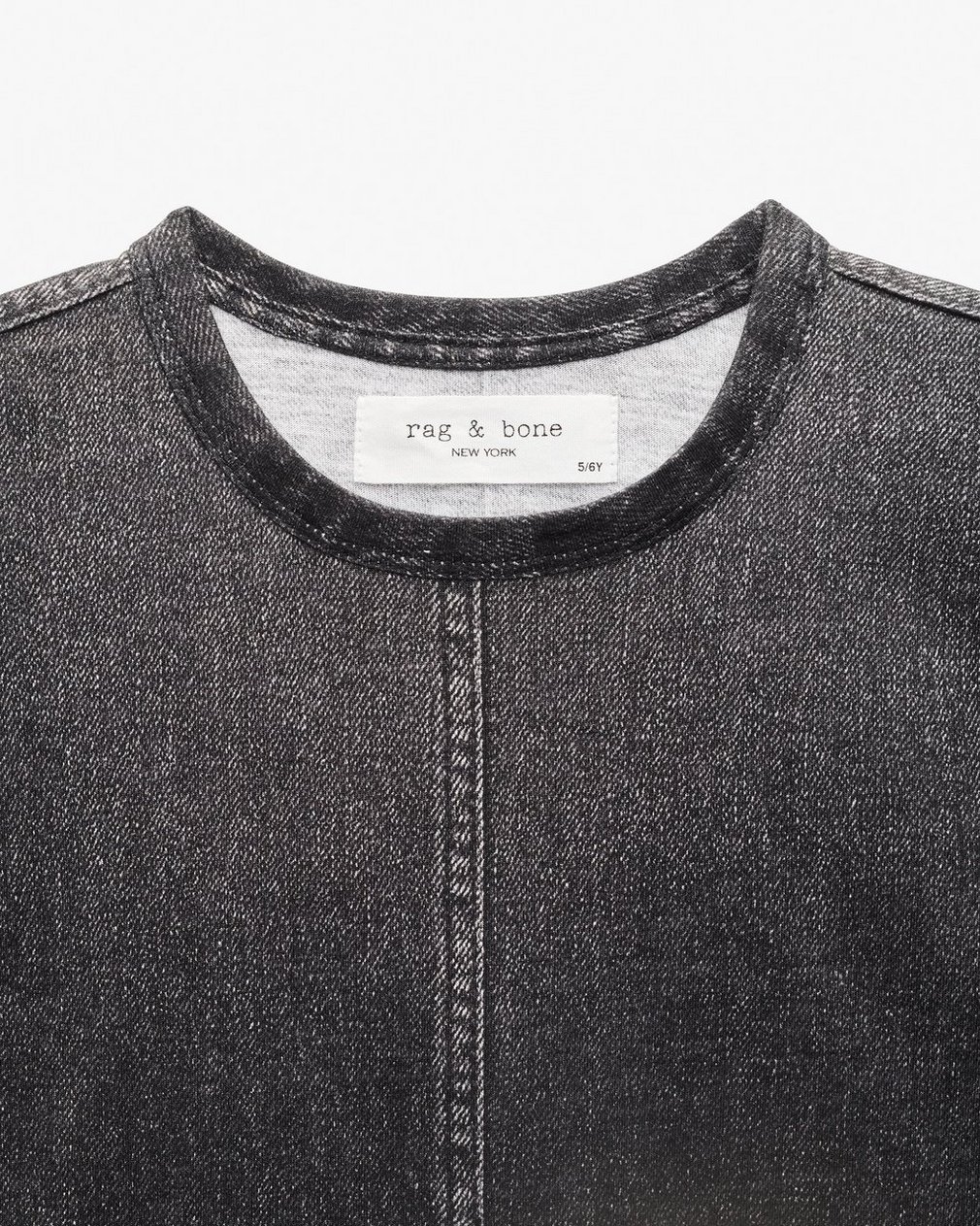 Mini Miramar Long-Sleeve T Shirt Faded Black - Image 4